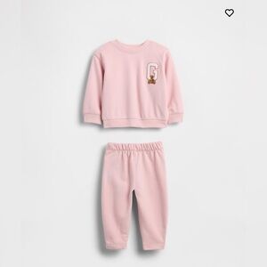 Gap Baby VintageSoft Varsity Logo Sweat Set